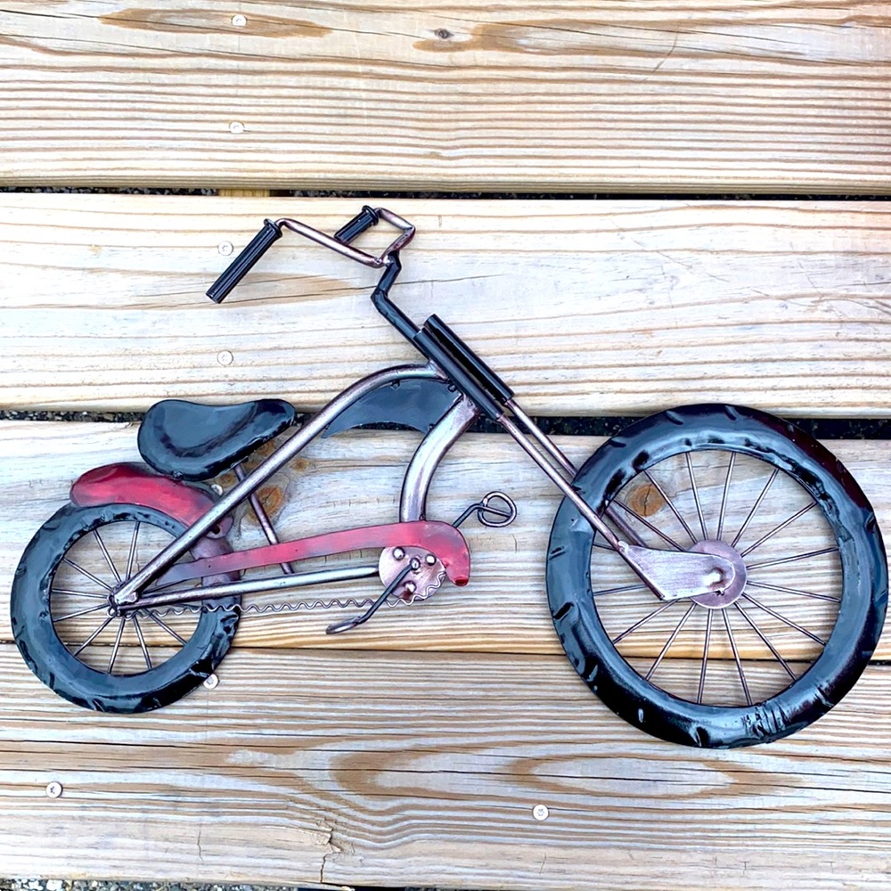 Metal Cycle Decor